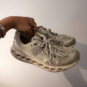 On Running Light Gray Sneakers